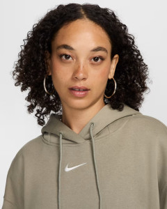 Худі жіноче Nike Sportswear Phoenix Fleeceoversized Pullover Hoodie Green DQ5860-320