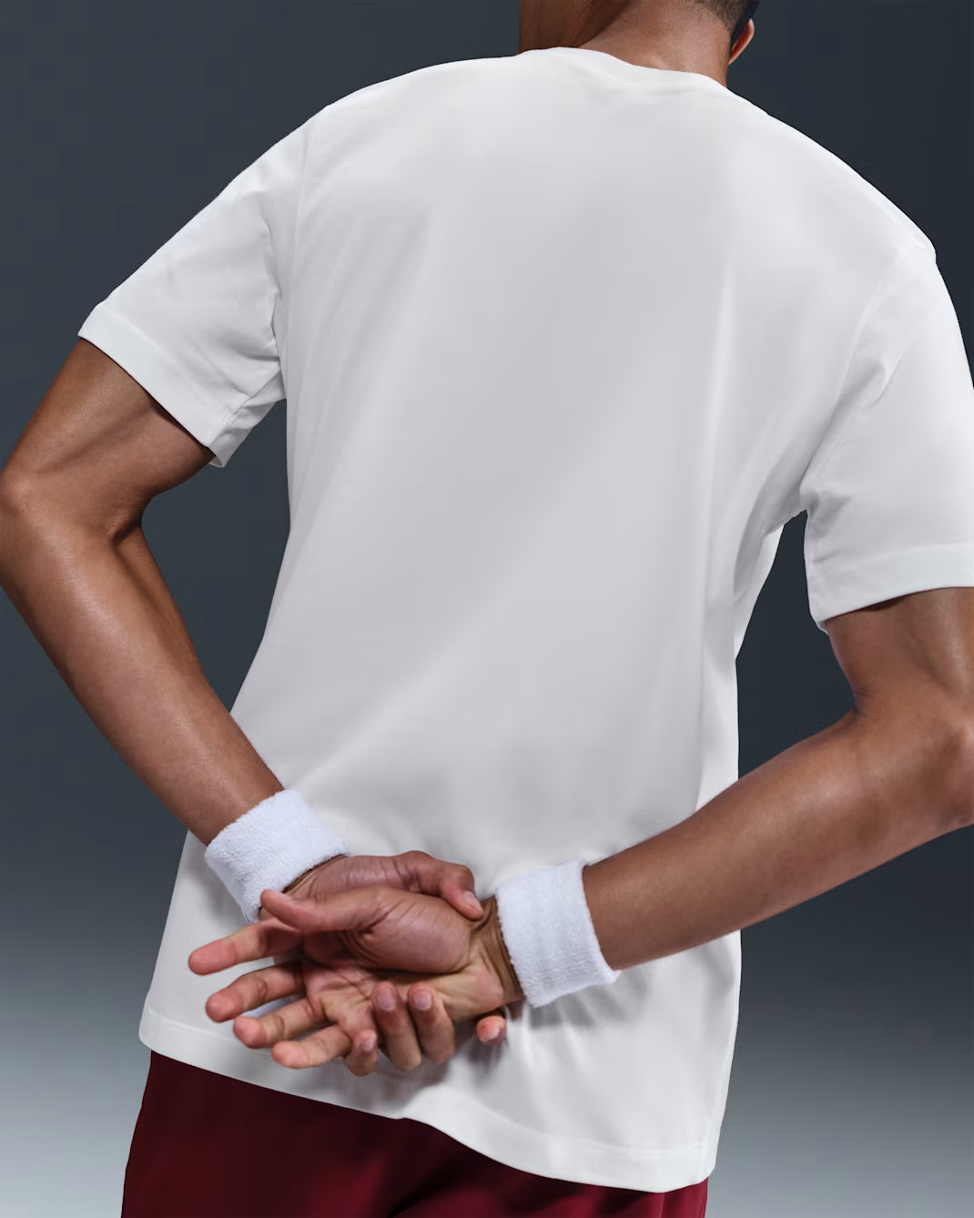 Футболка чоловіча Nike Nkct Court White HV1715-100