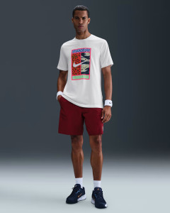 Футболка чоловіча Nike Nkct Court White HV1715-100