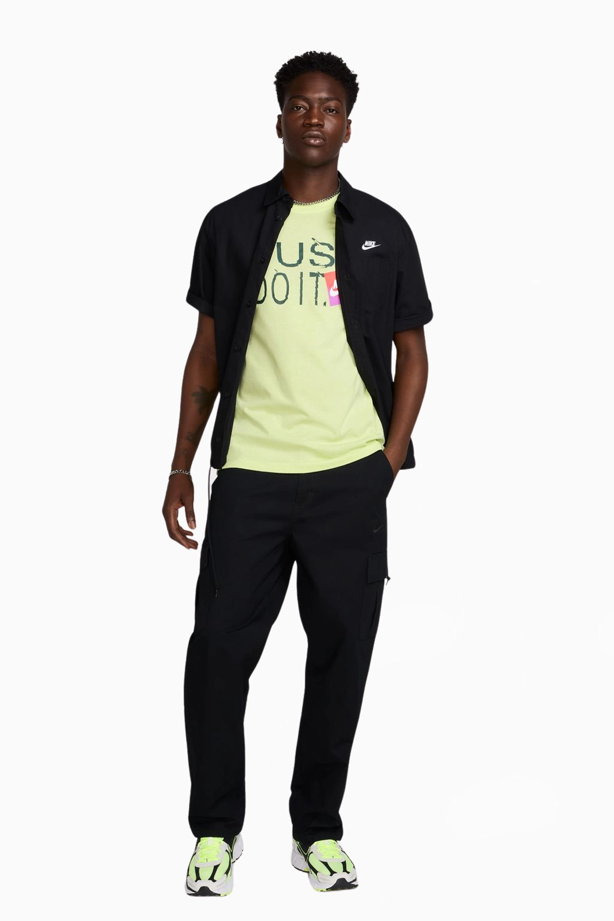 Футболка чоловіча Nike Sw Yellow HJ0563-736