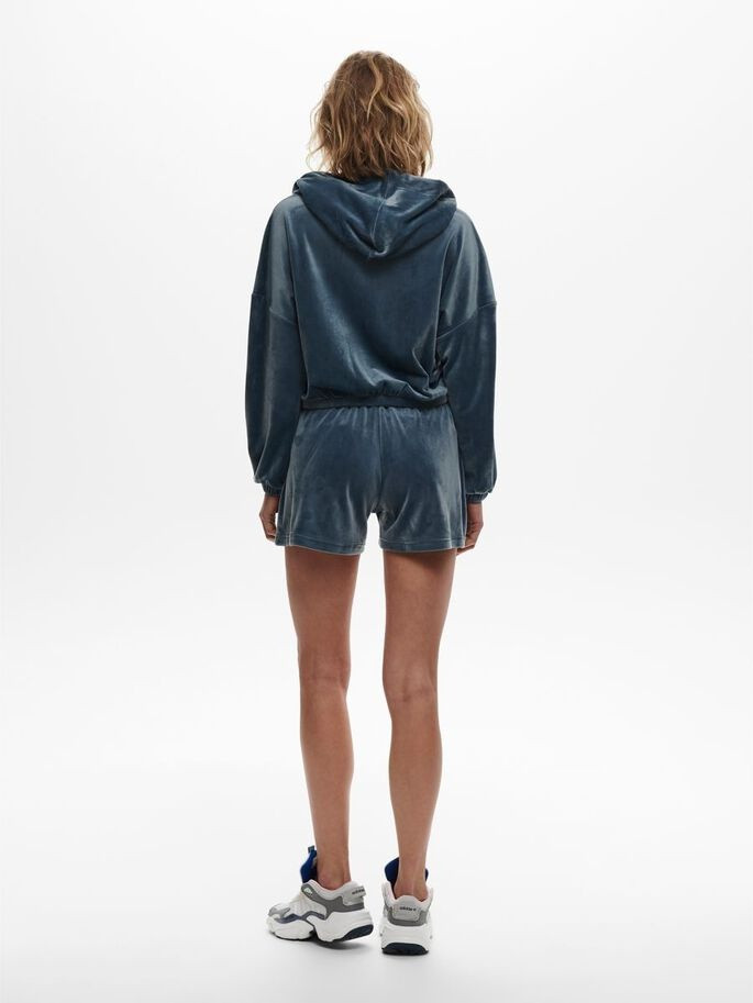 Худі ONLLAYA L/S ZIP HOOD 15231363 Blue Mirage ONLY L Синій 15231363BlueMirage