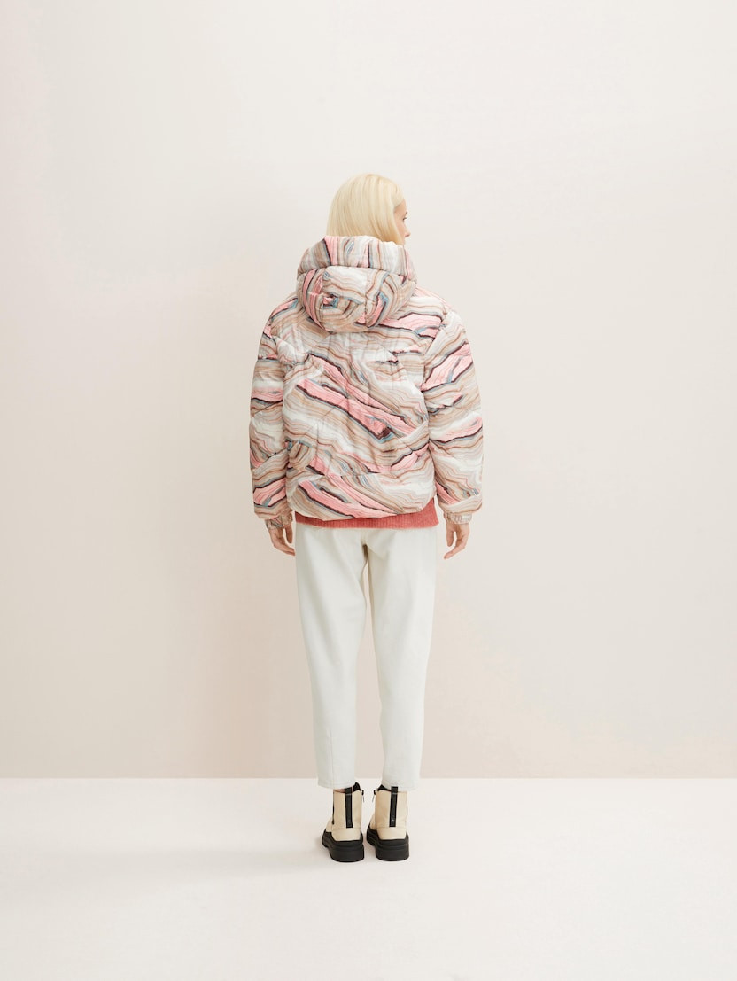 Куртка modern short puffer jacket 1032686-30243 Tom Tailor L Бежевий 1032686-30243