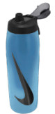 Пляшка Nike REFUEL BOTTLE LOCKING LID 32 OZ синій, чорний 946 мл N.100.7670.420.32