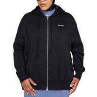 Толстовка Nike W NSW PHNX FLC FZ OS HOODIE DQ5758-010