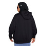 Толстовка Nike W NSW PHNX FLC FZ OS HOODIE DQ5758-010