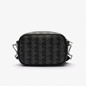 Сумка Lacoste Reporter Bag Black/Grey NH3650LX.H45