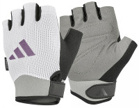 Рукавиці для тренінгу Adidas Performance Women's Gloves білий, сірий Жін M ADGB-13254