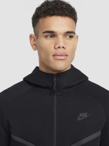 Кофта NIKE TECH SET FLEECE FULL ZIP BLACK HV0949-010_HV0959-010