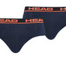 Труси Head BOXER BRIEF 2P синій, помаранчевий Чол L 100001753-003