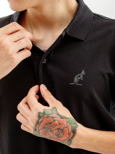 Футболка поло AUSTRALIAN LOGOS POLO PIQUE' EL R-FIT LSUPO0063-003