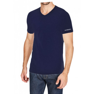 Футболка Kappa T-shirt Mezza Manica Scollo V темно-синій Чол L K1316 BluNavy
