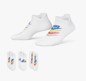 Шкарпетки Nike W NK EVERYDAY PLUS LTWT NS 3PR білий Жін 34-38 DH5474-902