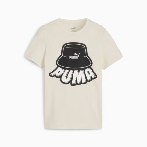 Футболка дитяча Puma Ess+ Mid 90S Youth Graphic Tee Beige 679720-87