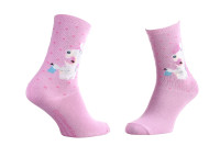 Шкарпетки LAPINS CRETINS  LAPIN DE DOS темно-рожевий Діт 35 - 41 13849251-5