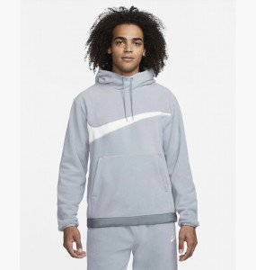 Худі Nike Sherpa Swoosh (сіре) DQ4896-073