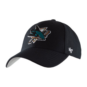 Бейсболка 47 Brand NHL SAN JOSE SHARKS H-MVP22WBV-BK