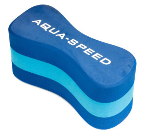 Колобашка для плавання Aqua Speed JUNIOR 3 LAYESR PULLBUOY 6778 синій, блакитний Уні 20x8x10cм DT-14 DT-149-01