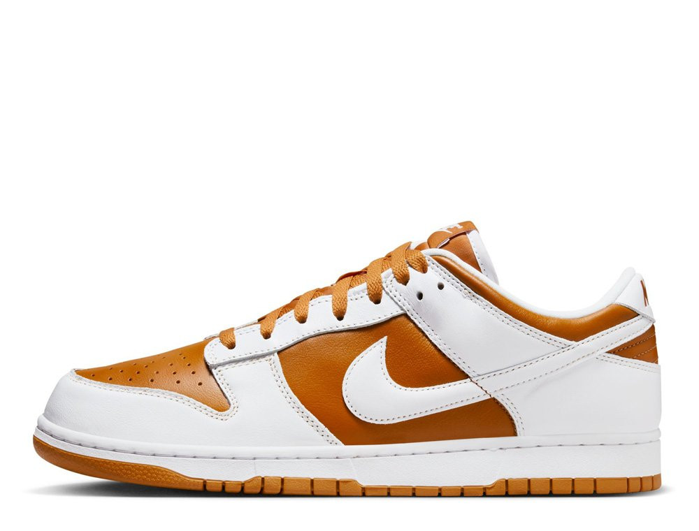 Кросівки Nike Dunk Low Qs White / Orange FQ6965-700