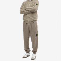 Штани STONE ISLAND - Compass Patch Cotton Track Pants Dove Grey 801564451 V0092