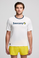 Футболка Saucony STOPWATCH GRAPHIC SHORT SLEEVE SAM800378-WHS4