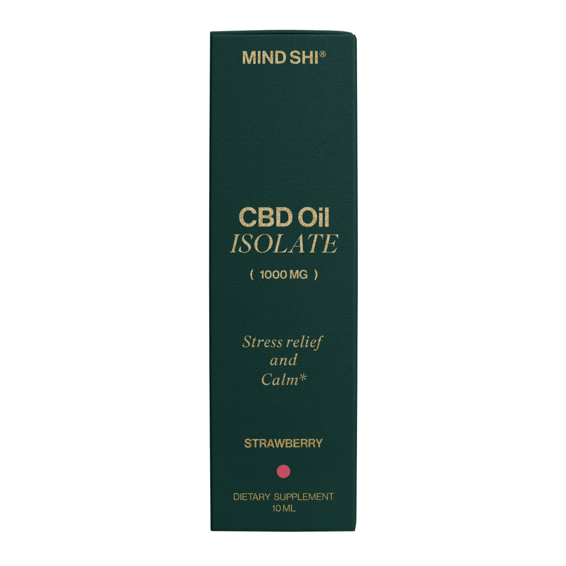 Рідина Mind Shi CBD Oil Isolate 1000 mg Strawberry - 10 ml 2023-10-3799