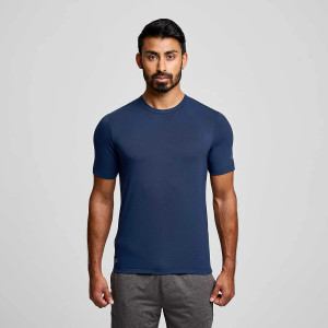 Футболка Saucony TRIUMPH SHORT SLEEVE SAM800367-NV