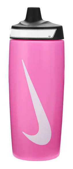 Пляшка Nike REFUEL BOTTLE 18 OZ рожевий, чорний, білий Уні 532 мл N.100.7665.634.18