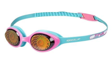 Окуляри для плавання Speedo ILLUSION 3D PRT JU блакітний, рожевий Діт OSFM 8-11597C621