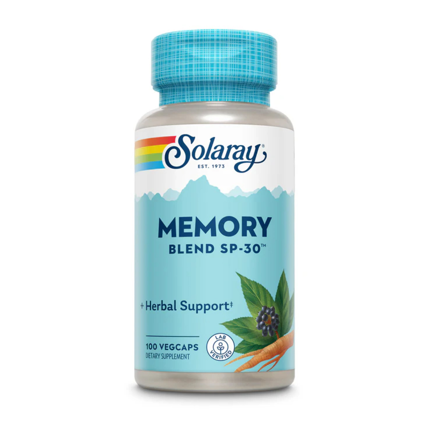 Капсули Solaray Memory Blend SP-30 - 100 vcaps 2023-10-4423