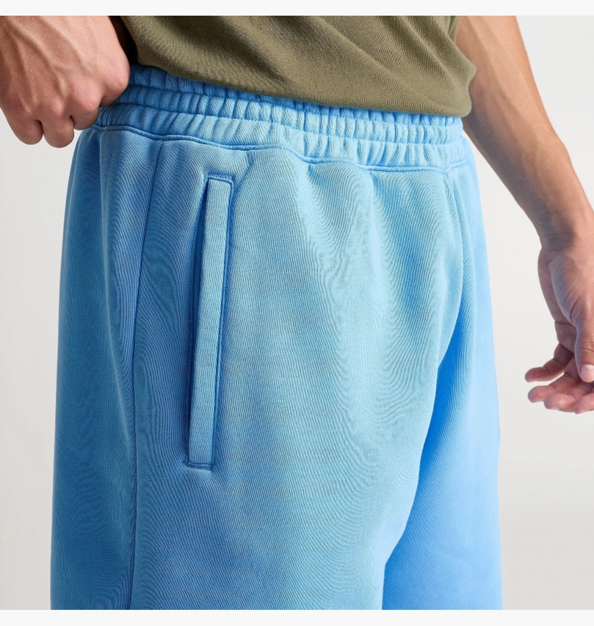Шорти Adidas Originals Trefoil Essentials Lifestyle Shorts Light Blue IR7812