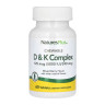 Таблетки Nature's Plus VIT D & K Complex 125mcg 5000 IU/ 240 mcg - 60 tabs 2023-10-3238