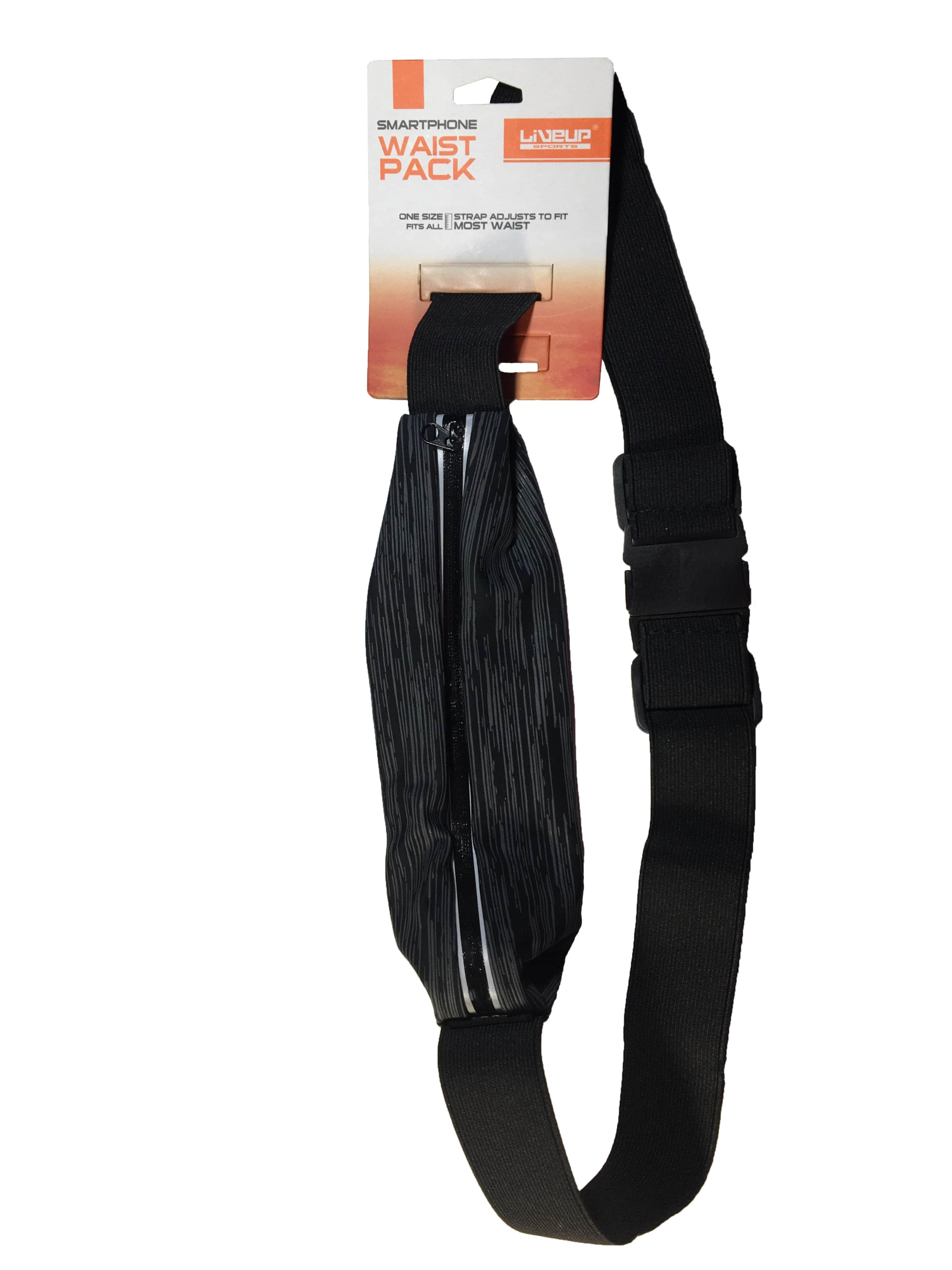 Пояс для бігу WAIST PACK чорний Уні 25X9см LS3733-BLK