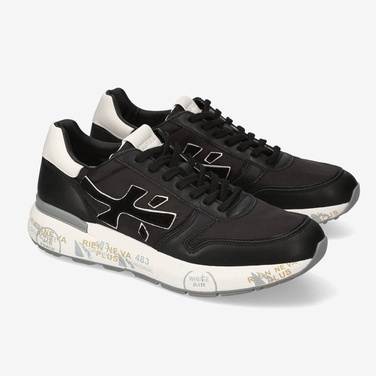 Кросівки чоловічі Premiata Mick Black VAR.7249