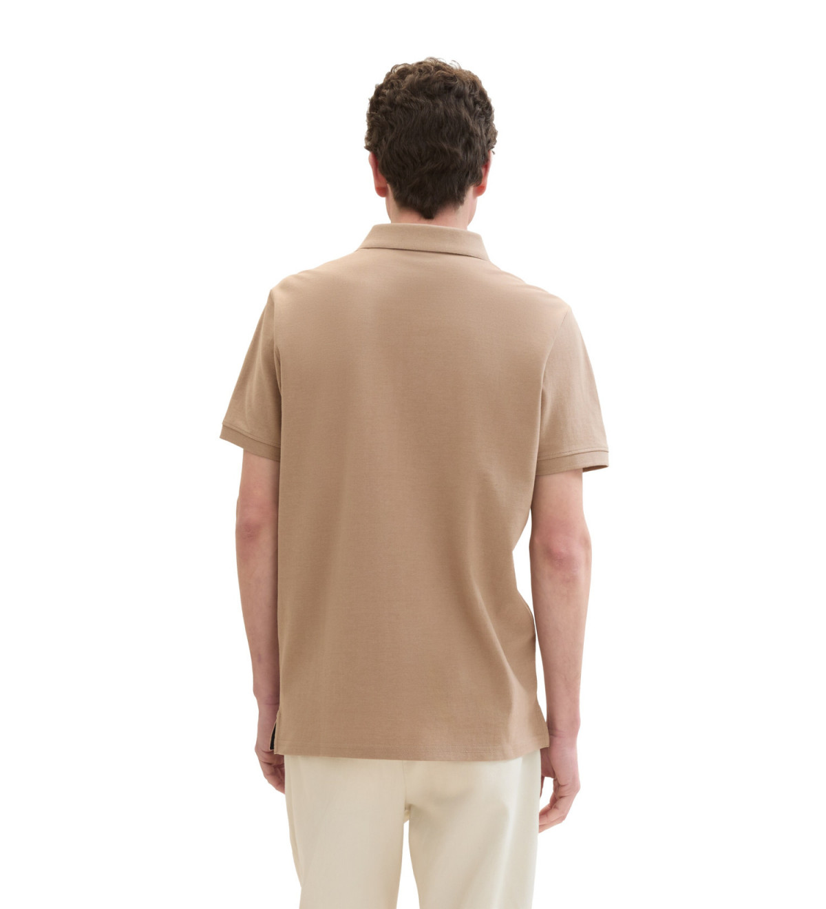 Поло Basic Polo Shirt 1031006ХХ31089 Tom Tailor L Світло-коричневий 1031006ХХ31089