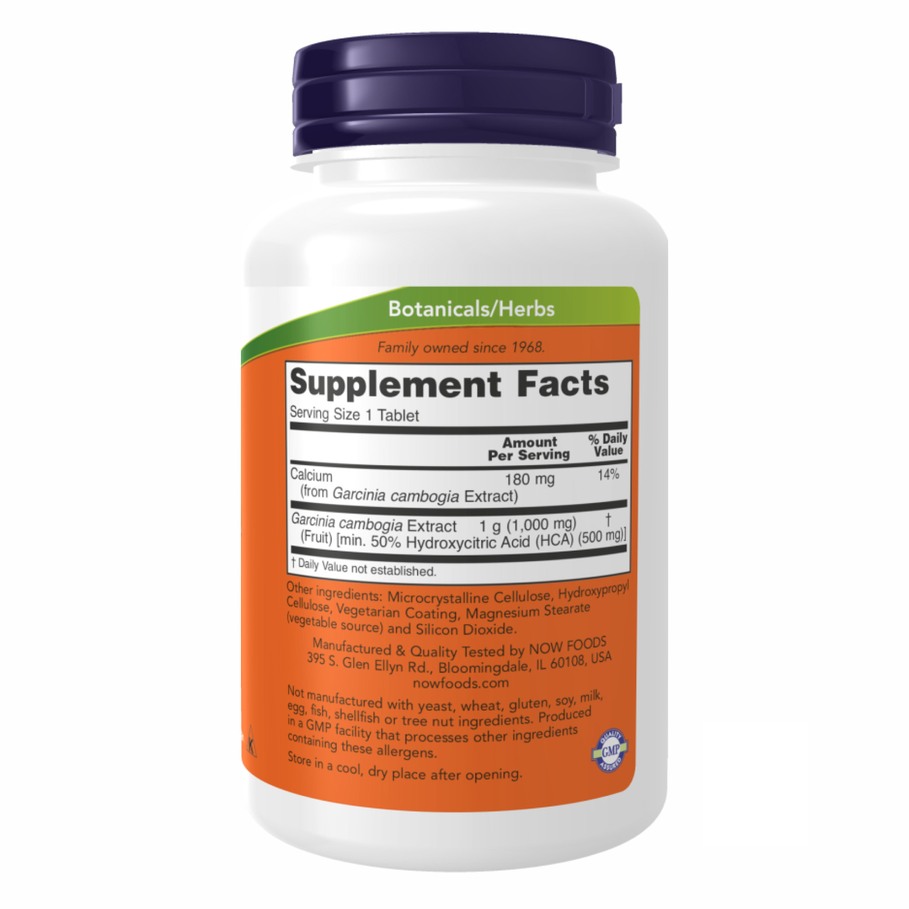 Таблетки Garcinia 1000mg - 120 tabs 2022-10-0034