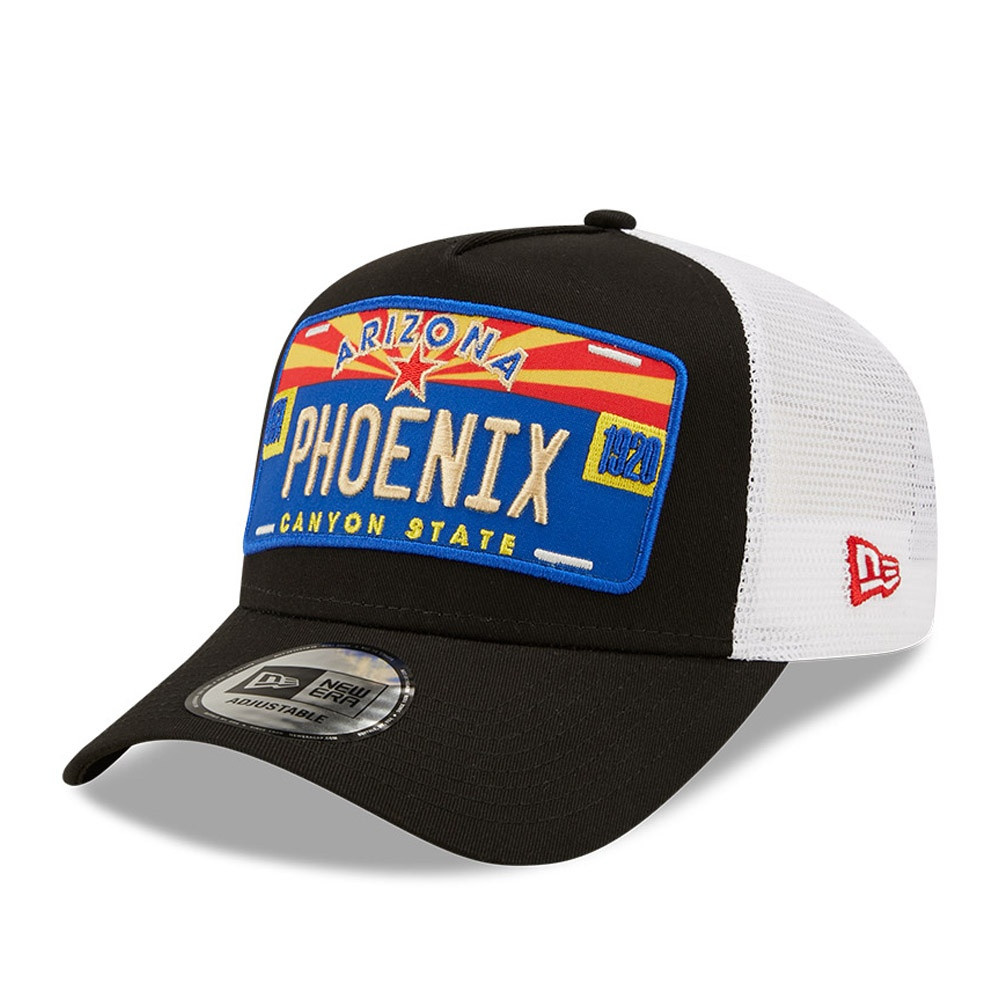 Бейсболка LICENSE PLATE TRUCKER NEWERA 60222517N0H-BLK New Era o/s (Б/р) Чорний 60222517N0H-BLK