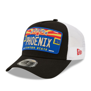 Бейсболка LICENSE PLATE TRUCKER NEWERA 60222517N0H-BLK New Era o/s (Б/р) Чорний 60222517N0H-BLK