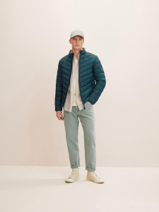 Куртка lightweight jacket 1031474-10834 Tom Tailor L Зелений 1031474-10834