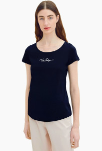 Футболка 1036192-10668 Tom Tailor M Темно-синій 1036192-10668