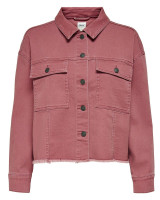Куртка ONLCARRA LIFE L/S CROP JACKET PNT 15232484-Apple Butter ONLY L Розовий 15232484-Apple Butter