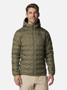 Куртка пухова Delta Ridge™ II Down Hooded Jacket 2086221CLB-397 Columbia S Хакі 2086221CLB-397