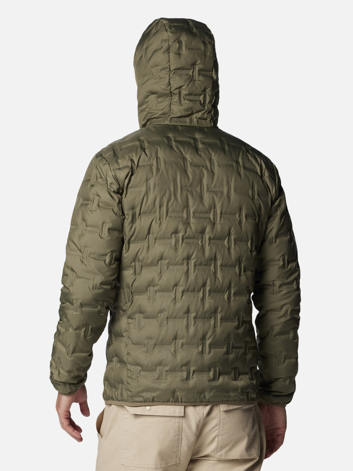 Куртка пухова Delta Ridge™ II Down Hooded Jacket 2086221CLB-397 Columbia S Хакі 2086221CLB-397