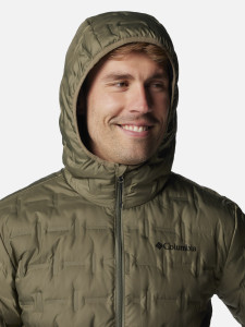 Куртка пухова Delta Ridge™ II Down Hooded Jacket 2086221CLB-397 Columbia S Хакі 2086221CLB-397