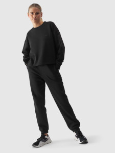 Штани спортивні Trousers Cas F0819 4FWAW24TTROF0819-20S 4F XS Чорний 4FWAW24TTROF0819-20S