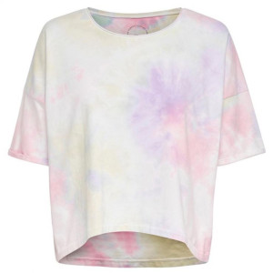Футболка ONLZOEY LIFE TIE DYE DNM SS TEE QYT 15200877 Yellow Pear ONLY L Жовтий 15200877YELLOWPEAR
