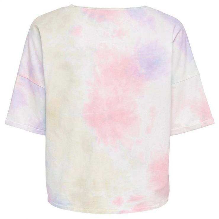 Футболка ONLZOEY LIFE TIE DYE DNM SS TEE QYT 15200877 Yellow Pear ONLY L Жовтий 15200877YellowPear