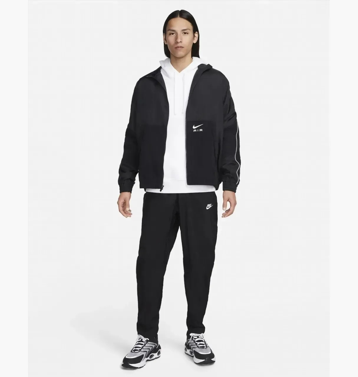 Костюм Nike Air Neylon (чорно-червоний) FN7687-011_FZ8371-010