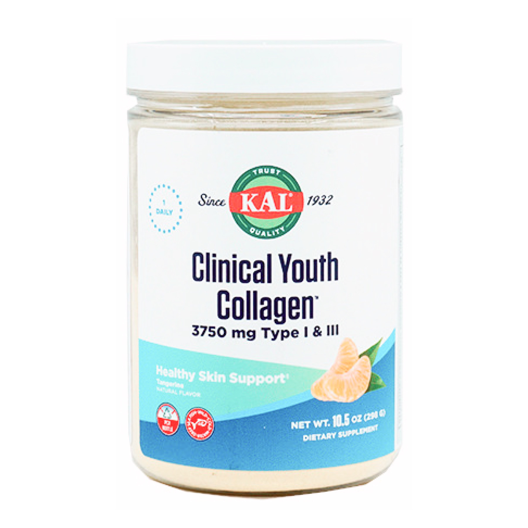 Порошок Clinical Youth Collagen Type I & III - 10.5 oz 2022-10-1004