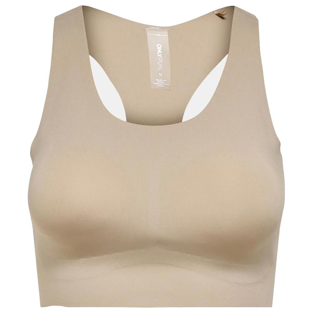 Топ ONPNEGINA SPORTS BRA 15236737-Doeskin Only Play XS Бежевий 15236737-Doeskin