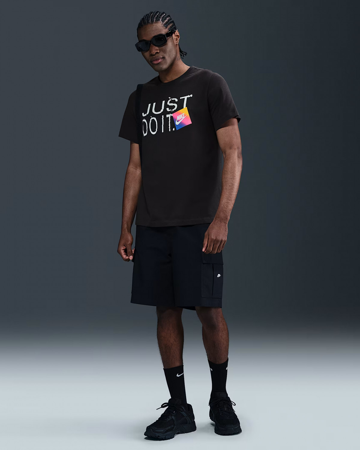 Футболка M NSW TEE 6MO JDI SP25 HJ0563-045 Nike 2XL Чорний HJ0563-045